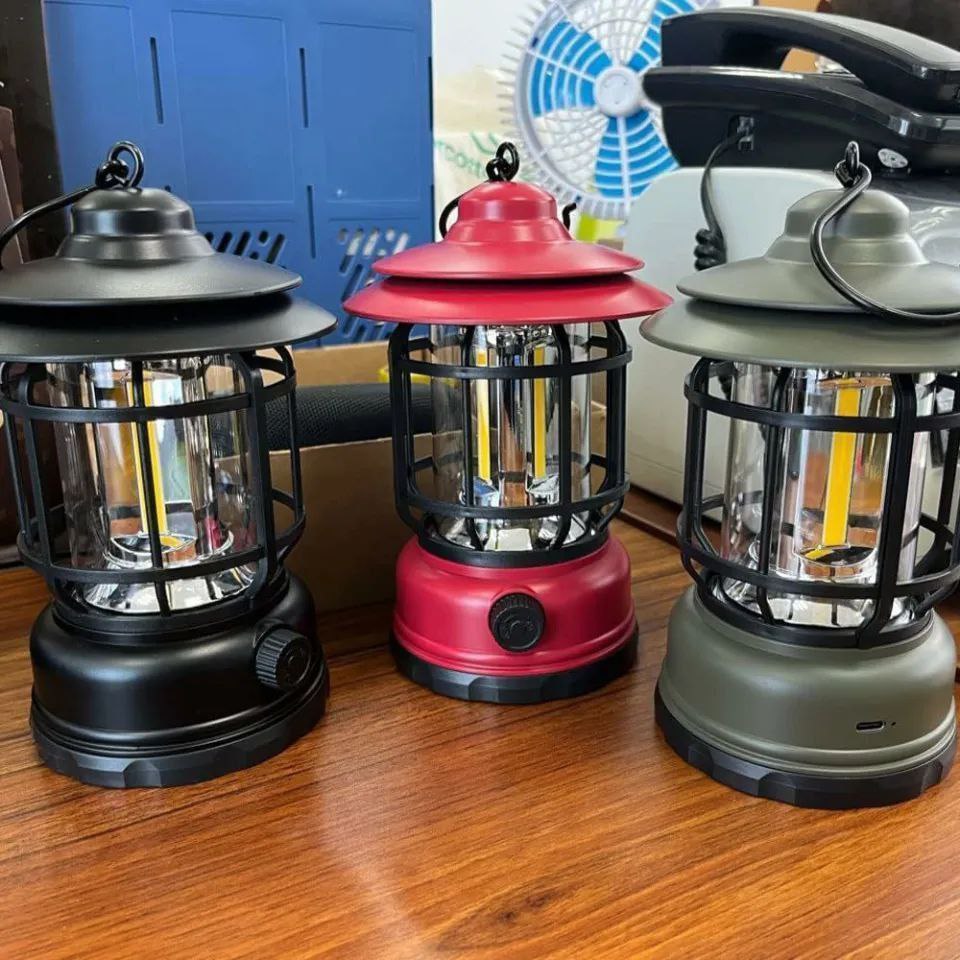 Multifunctional Retro LED Lantern